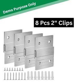 8 Pcs 2 Inch Clips